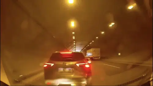 Osmaniye Taşoluk Tüneli'ndeki zincirleme kazanın görüntüleri ortaya çıktı