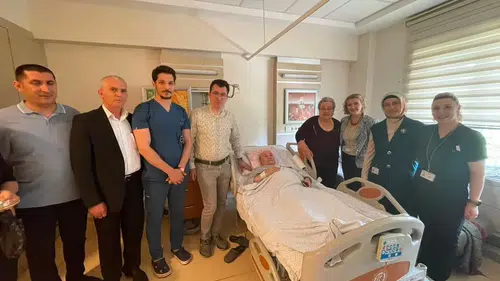 ESOGÜ yönetimi bayramda hastaneleri dolaştı