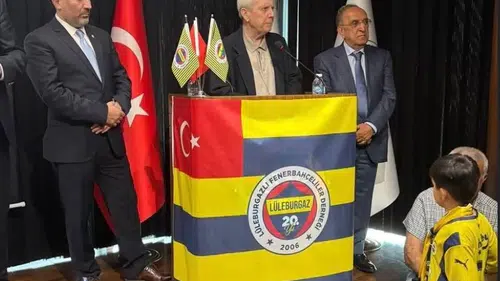 Aziz Yıldırım Lüleburgaz turunda gövde gösterisi yaptı