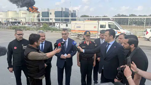 Mersin'de akaryakıt tankında patlama bir işçi hayatını kaybetti