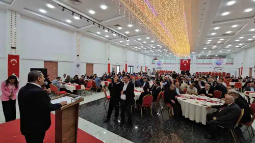Darende halkı bayramlaşma töreninde bir araya geldi