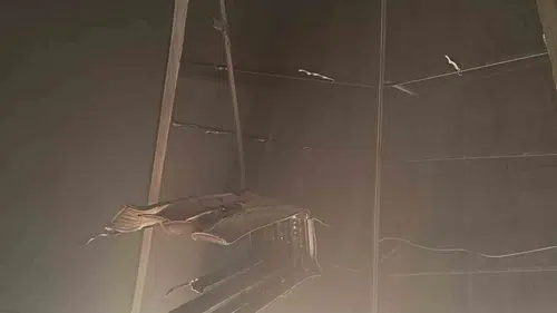 Bilecik'te yüksekokul binasında korkutan yangın