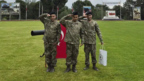 Gaziantep’te özel bireyler için temsili askerlik gururu