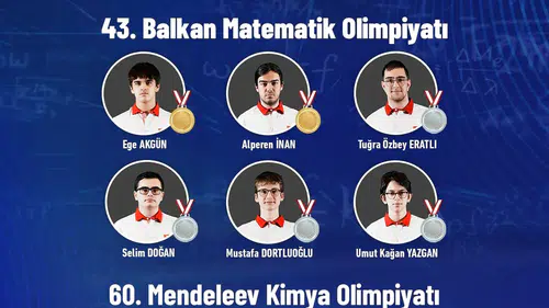 Genç bilim insanlarından uluslararası arenada madalya yağmuru