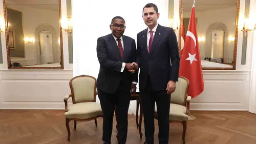 Bakan Kurum Kopenhag sarayında iklim diplomasisi yürütüyor