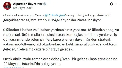 İstanbul enerji devlerini ağırlamaya hazırlanıyor