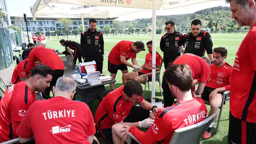 Milli takımda fiziksel yeterlilik sınavı başladı