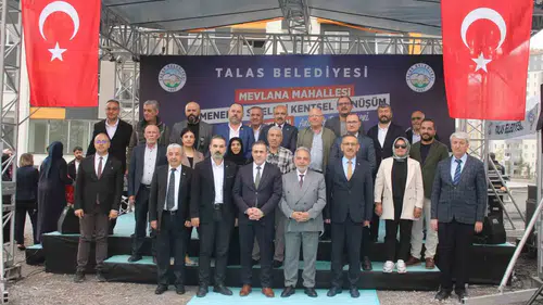 Talas’ta kentsel dönüşümle 60 aile yeni evine yerleşti