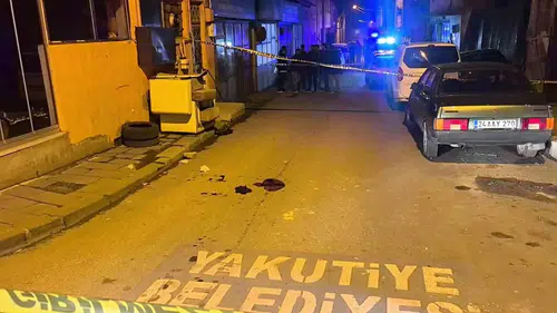 Erzurum sanayi sitesinde silahlı hesaplaşma