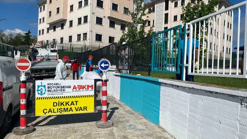 Kocaeli bayram öncesi bakım seferberliğine başladı