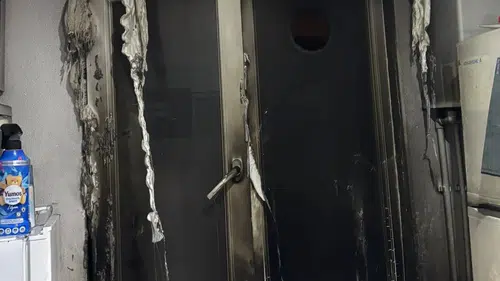 İnegöl’de dehşet anları Eski eşinin evini ateşe verdi