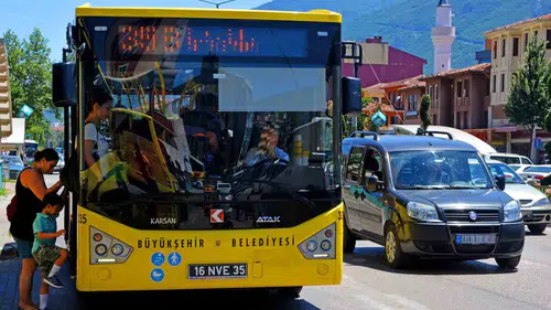Bursa'da Kurban Bayramı ulaşımına ücretsiz destek