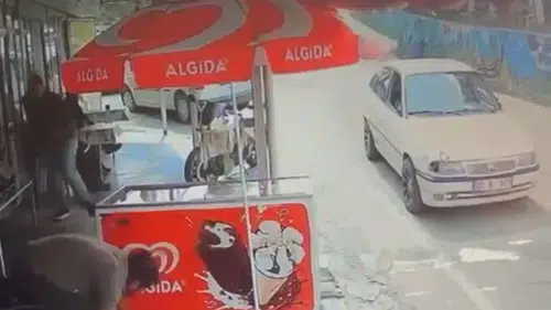 Mersin'de dehşet saçan saldırganın kaçış anları ortaya çıktı