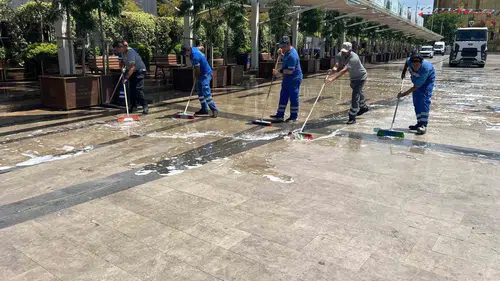 Aydın bayram temizliğine başladı