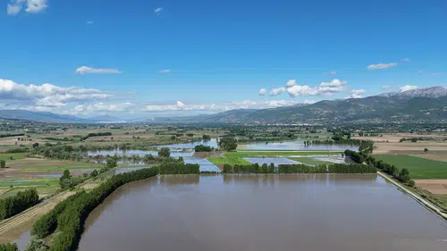 Yeşilırmak taştı Tokat’ta Ovayurt köyü sular altında kaldı
