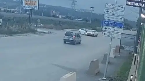 Osmaniye'de kavşakta zincirleme kaza 8 kişi hastanelik oldu