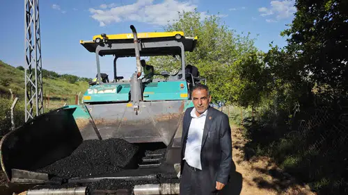Kahta’da bozuk yol çilesi bitiyor