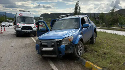Kastamonu yolunda aile faciası ucuz atlatıldı