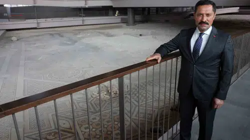 Hatay’daki bin metrelik dev mozaik depremlere meydan okudu