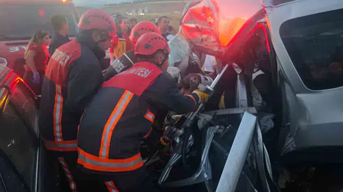 Mut yolunda feci kaza Bir kişi yaşamını yitirdi
