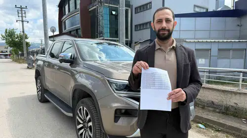 Bursa’daki aracına İstanbul’dan icra gelen sürücünün isyanı