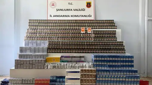 Viranşehir jandarmasından kaçak ürün operasyonu