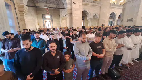 Adana bayram sabahı Sabancı Merkez Camii'nde buluştu