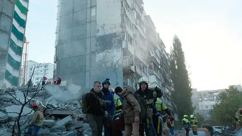Rusya Kiev’i yüzlerce İHA ve füzeyle vurdu