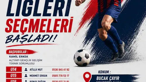 Niğde’de futbolcu adayları için seçme dönemi başladı