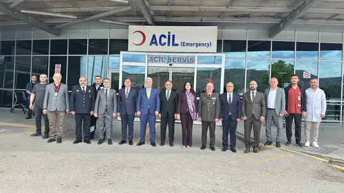 Çankırı'da protokolün bayram mesaisi saha çalışanlarıyla geçti