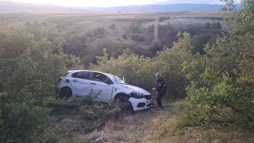Bingöl Genç yolunda kaza beş kişi hastanelik oldu