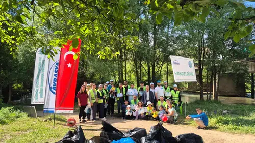Karasu Çayı kıyısında doğa temizliği seferberliği