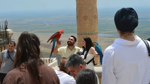 Mardin bayram tatilinde turist yoğunluğunu kaldıramadı