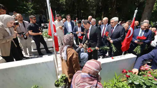 Hatay'da bayram ziyareti sırasında duygu dolu anlar yaşandı