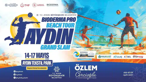 Aydın Tekstil Park plaj voleybolu yıldızlarını ağırlamaya hazırlanıyor