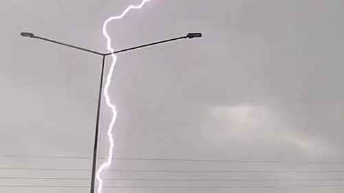 Tokat’ta gökyüzü bir anda aydınlandı