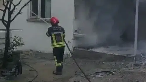 Elazığ Pelte köyünde ev yangını korkuttu