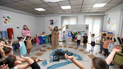 Osmangazi minikleri çevre koruma konusunda eğitiyor