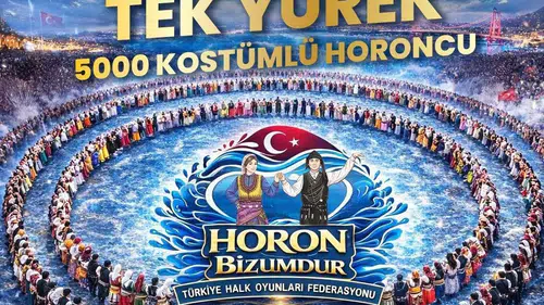 Zonguldak 5 bin kişilik dev horon rekoruna hazırlanıyor
