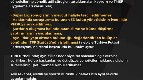Kayserispor TFF kapısına dayandı Lig tescil edilmesin