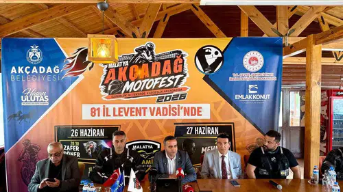 Malatya Akçadağ kapılarını motosiklet tutkunlarına açıyor