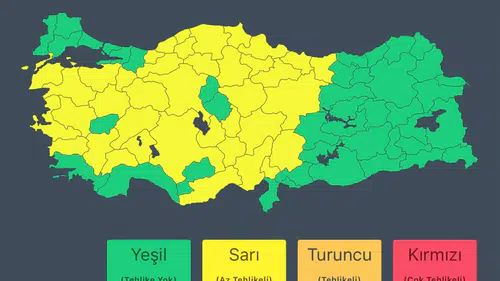 Yarın dışarı çıkarken dikkat edin sağanak yağış geliyor