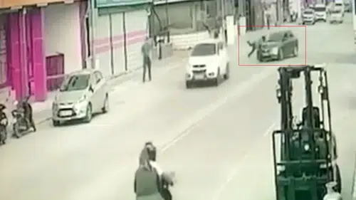 Osmaniye’de dikkatsiz sürücü yaya kadına çarptı
