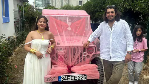 Hurda cipi baştan yarattı Gelinine düğün hediyesi olarak hediye etti