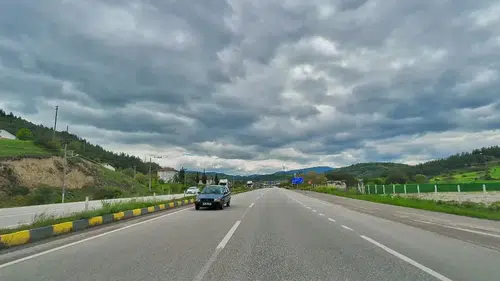 Karabük kara yolunda yürekleri ağza getiren ters yön tehlikesi