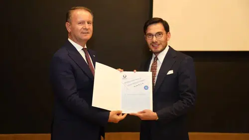 Yazıcıoğlu'na Ordu'da anlamlı ödül