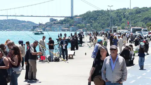 İstanbul’da bayramın son gününde sahil yoğunluğu yaşanıyor
