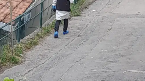 Sarıyerde bir evin bahçesinde cephanelik bulundu