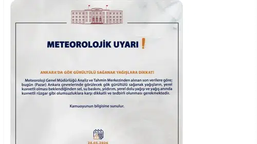 Ankara'da bugün dışarı çıkarken bir kez daha düşünün
