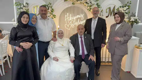 Yarım asırlık düğün hayali gerçek oldu